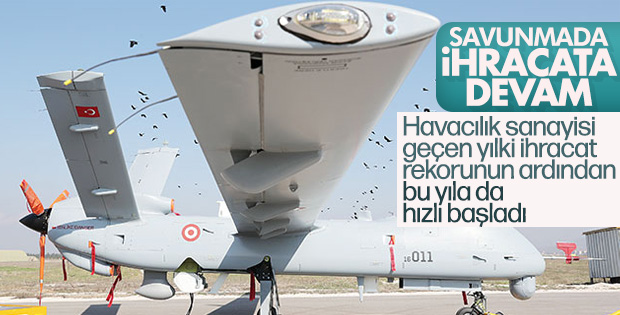 Savunma ve havacılık sanayisi ihracata devam ediyor