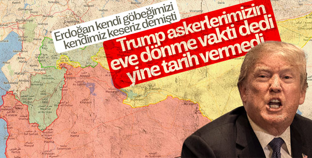 Trump: Eve dönme vakti