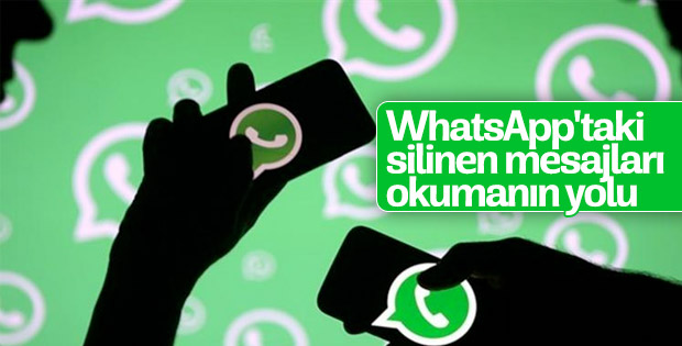 İşte WhatsApp’taki silinen mesajları okumanın yolu..