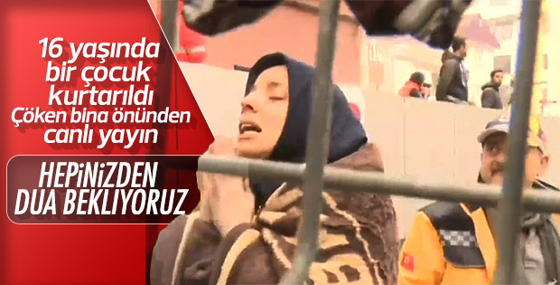 Kartal'da 45 saat sonra ses duyuldu