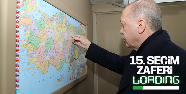Recep Tayyip Erdoğan, 15. zafer için sahada