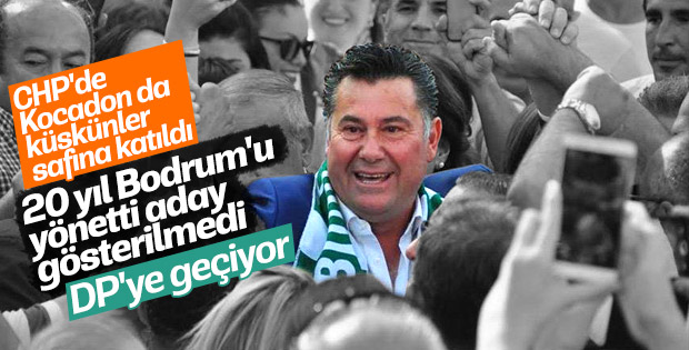 Bodrum Belediye Başkanı Kocadon DP'den aday olacak