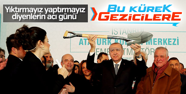 Yeni AKM'nin temeli atıldı