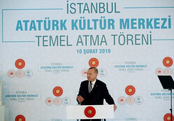 ErdoÄŸan: AKM Projesi millet düÅŸmanlarına en güzel cevap