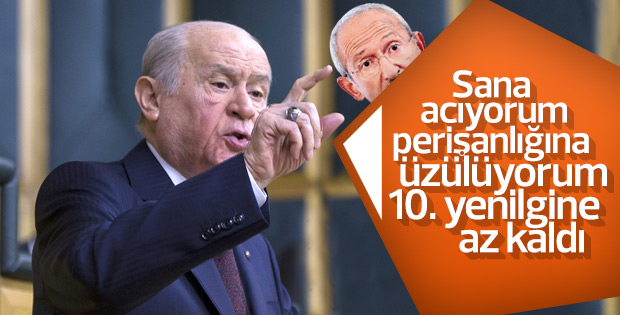 Devlet Bahçeli'den Kılıçdaroğlu'na bekçi cevabı