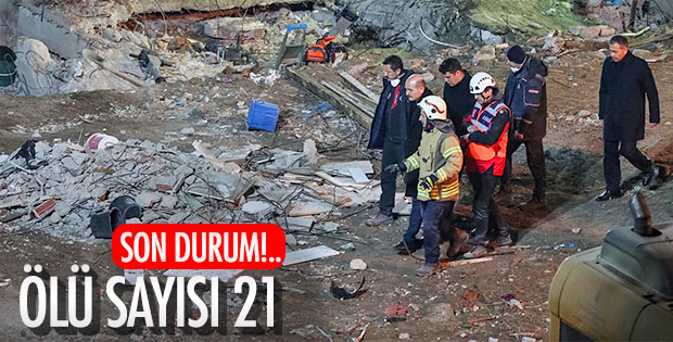 Kartal'da can kaybı 21'e çıktı