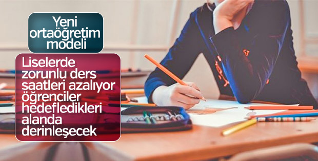 Liselere yeni model çalışmasında sona doğru