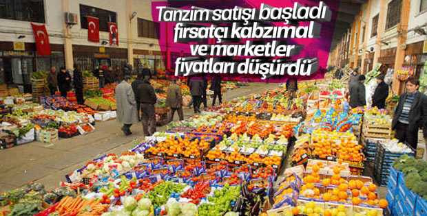 Tanzim fiyatları Türkiye geneline yayılıyor