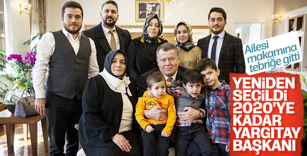Yargıtay Başkanlığına İsmail Rüştü Cirit yeniden seçildi