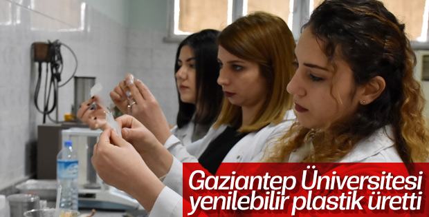 Üniversite öğrencileri 'yenilebilir' plastik üretti