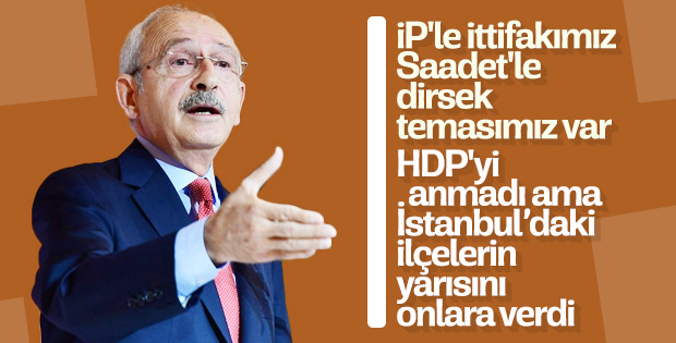 Kemal Kılıçdaroğlu, HDP ile ittifakı gizli tuttu