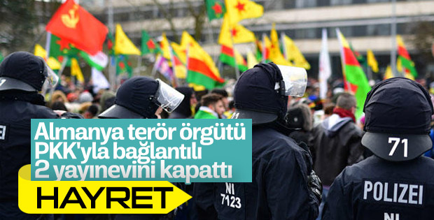 Almanya'dan PKK'yla bağlantılı şirketlere müdahale
