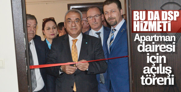 Bursa İnegöl'de DSP'nin ilçe binası açılışı yapıldı
