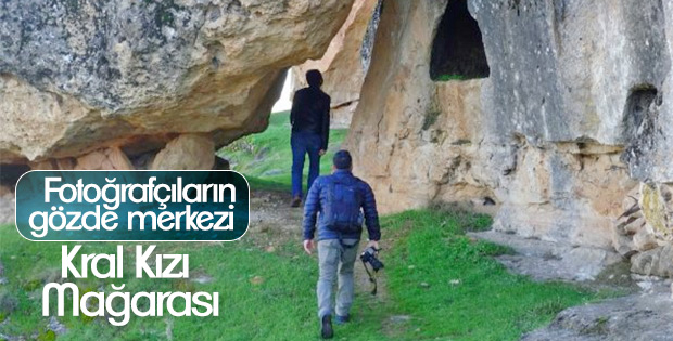 Kral Kızı Mağarası fotoğrafçıların uğrak yeri oldu