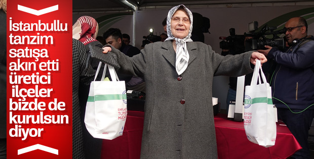 İstanbullular tanzim satışı sevdi