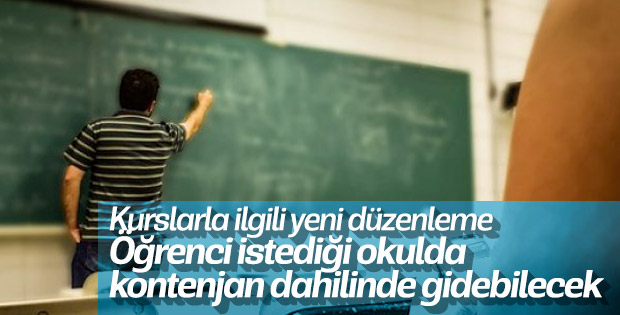 Okul kurslarına ilişkin hazırlıklarda sona doğru