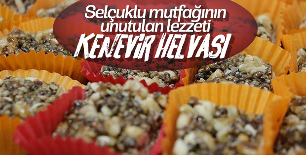 Selçuklu kültürüne ait kenevir helvası yaşatılıyor