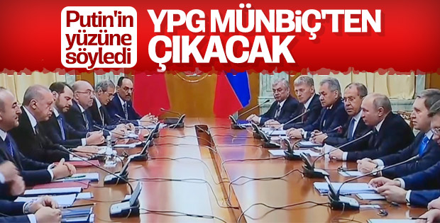 Erdoğan-Putin görüşmesi başladı