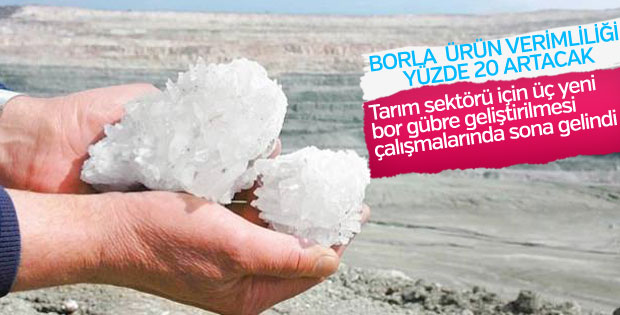 Türkiye'den bor hamlesi