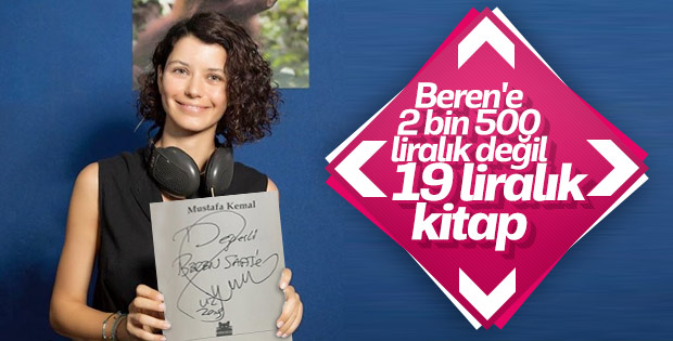 Yılmaz Özdil'den Beren Saat'e 'Mustafa Kemal' kitabı