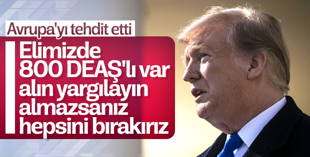 Trump: Suriye'de işimiz bitti