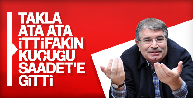 Saadet Partisi İdris Naim Şahin'le görüşüyor