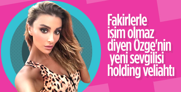 Businessman Özge Ulusoy to his sweetheart in the night of Istanbul