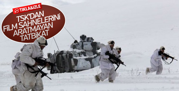 TSK'dan tüyleri ürperten tatbikat