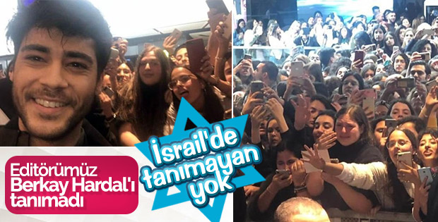 Berkay Hardal'a İsraillilerden yoğun ilgi
