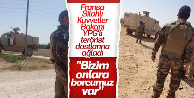 Fransa YPG'li terörist dostları mağdur olmasın istiyor