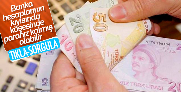 TMSF'den bankalarda para unutanlara uyarı