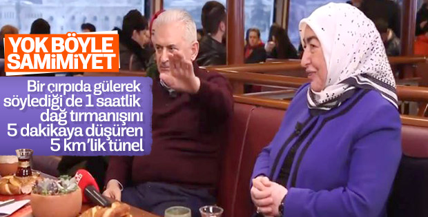 Binali Yıldırım: Ilgaz Dağı Tüneli’ni de biz yaptık