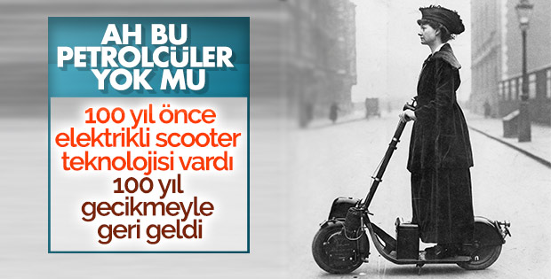Autoped dünyanın ilk scooter’ıydı
