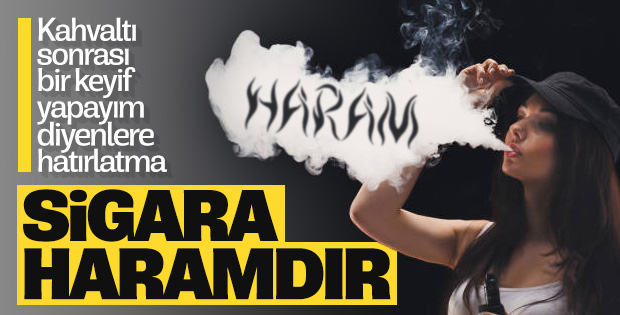 Diyanet ve Hayrettin Karaman sigaraya 'haram' diyor