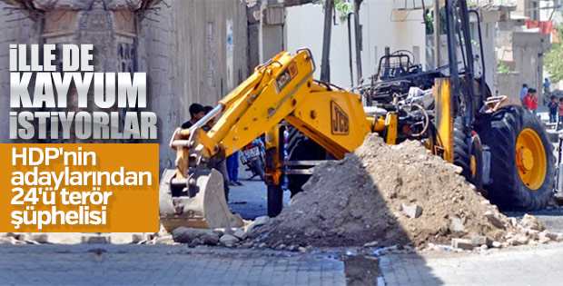 HDP terör suçlarından mahkemelik adaylarla seçime giriyor
