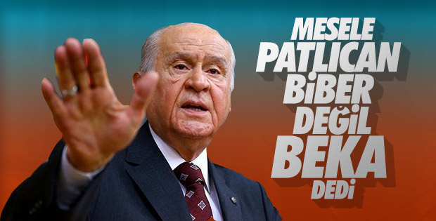 Devlet Bahçeli: Beka giderse dünyamız gider