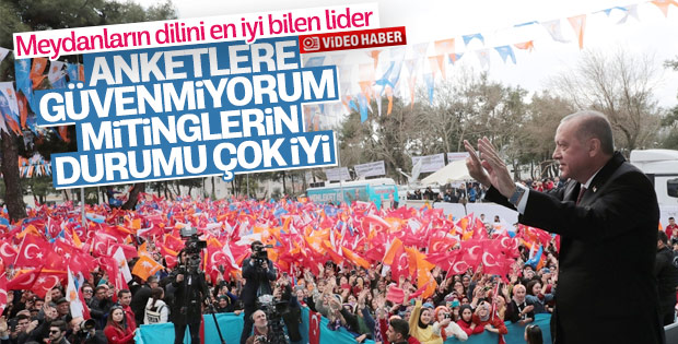 Erdoğan'dan anketler hakkında açıklama