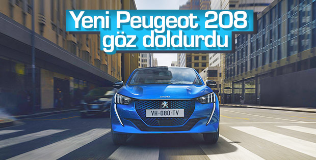 Yeni Peugeot 208 fütüristik ve genç