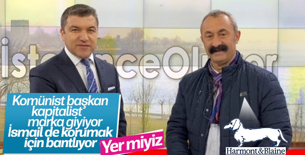 Komünist başkanın 2 bin 500 liralık montu