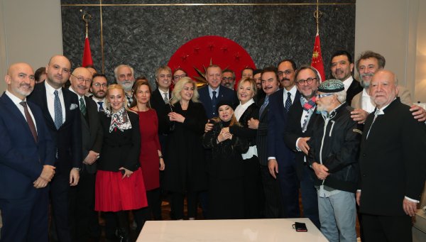 Cumhurbaşkanı Erdoğan'a doğum günü sürprizi