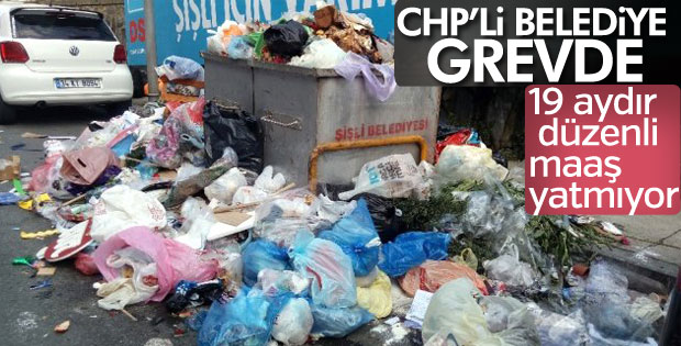 Şişli Belediyesi'nde iş bırakma eylemi