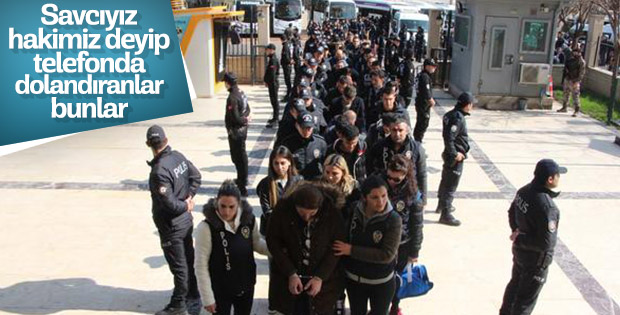 Telefon dolandırıcılarına şok operasyon: 40 tutuklama