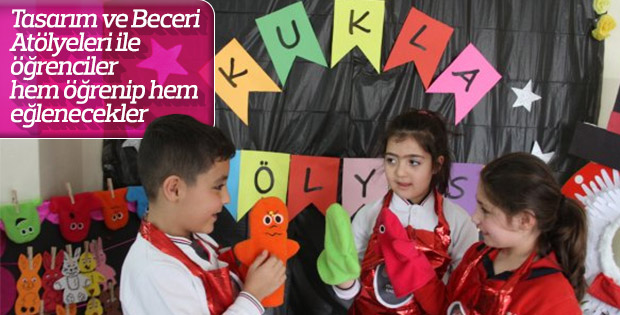 Tasarım Beceri Atölyeleri öğrencilerin ufkunu açacak