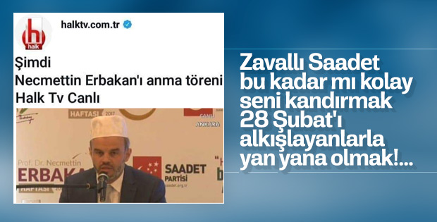 CHP, Necmettin Erbakan'ı anma programında