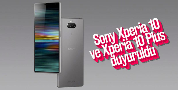 Sony Xperia 10 ve Xperia 10 Plus duyuruldu