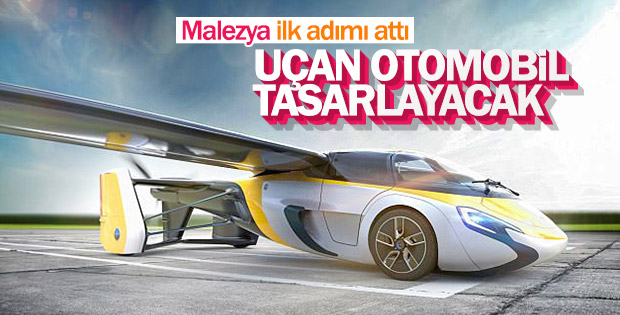 Malezya uçan otomobil üretecek
