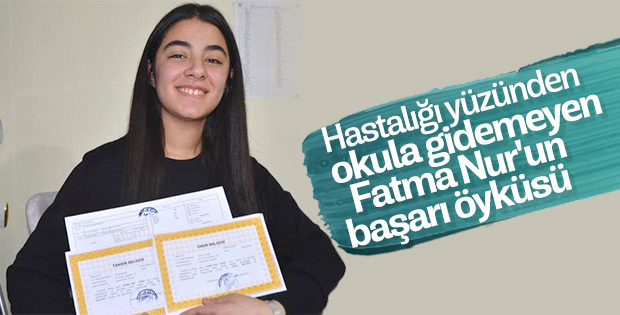 Gidemediği okulun en başarılı öğrencilerinden oldu