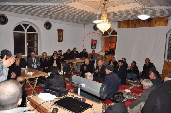 CHP'li aday camide seçim toplantısı yaptı