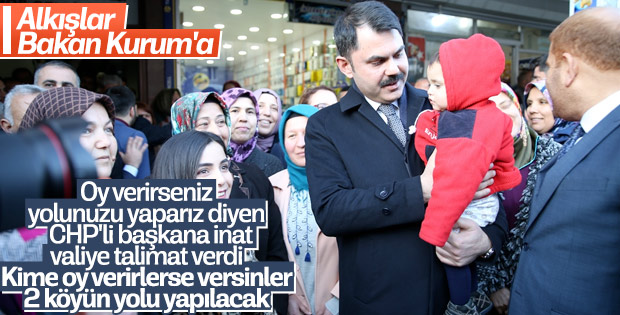Bakan Kurum'dan Hatay Büyükşehir Belediye Başkanı'na eleştiri