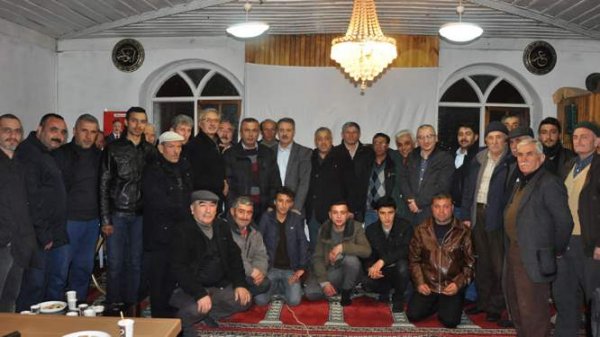 CHP'li aday camide seçim toplantısı yaptı